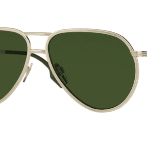 Silver Color Aviator Sunglasses Frame With Grey Shades
