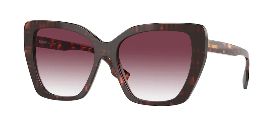 Magenta Color Shades With Pattern Brown Frame