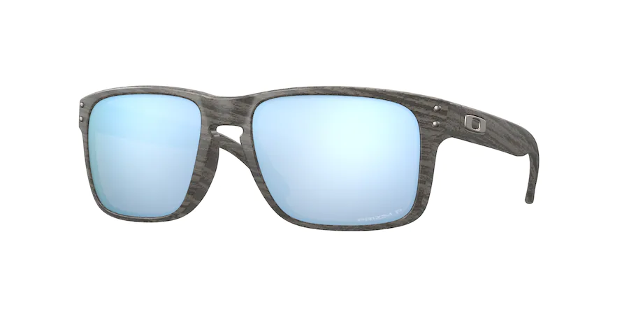 Stone Texture Oakley Frame With Blue Shades