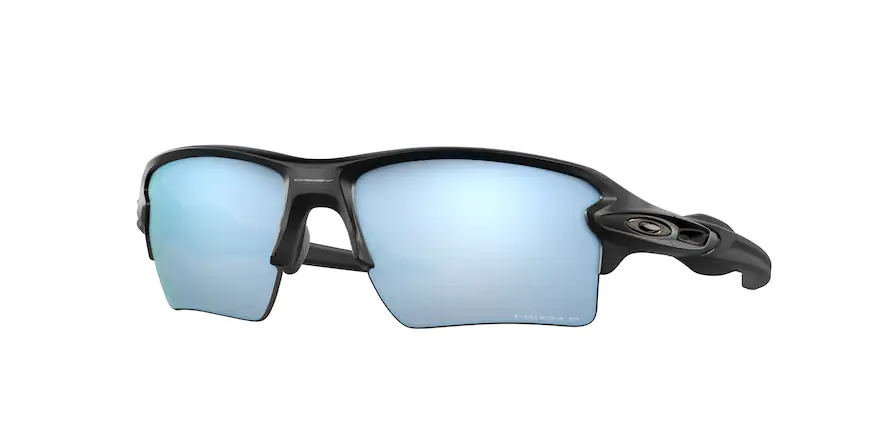 A Half Black Frame Oakley Blue Glasses