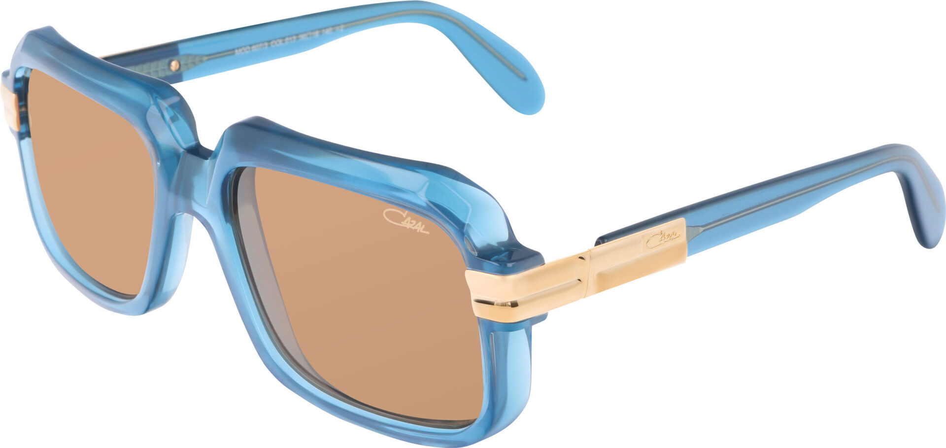 Blue Plastic Frame With Brown Shades