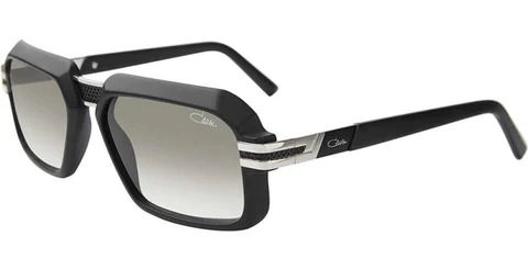 A Cazal 8039 Black Glasses With Grey Gradient Shades One