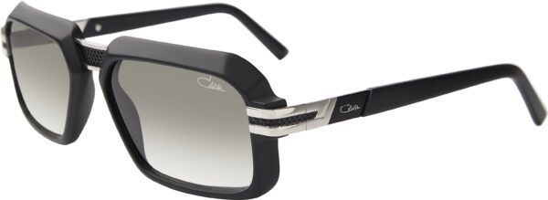 A Cazal 8039 Black Glasses With Grey Gradient Shades